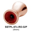 Enamel Design Plugs and Tunnels SSTPL-07c